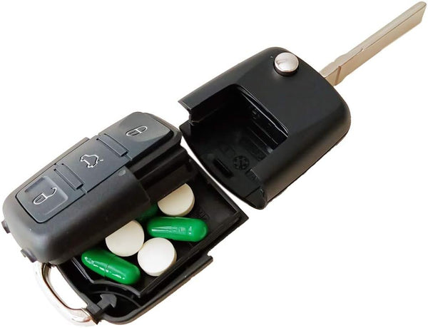 Fake Car Key Diversion Safe - Discreet car stash compartment ideas of a Car key with a Secret Compartment