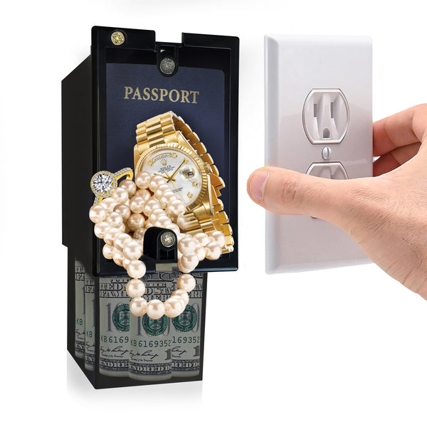 Diversion Safe Outlet (2 Pack) - Wall Socket Diversion Safe - Secret Safes For Home For Discreet Security